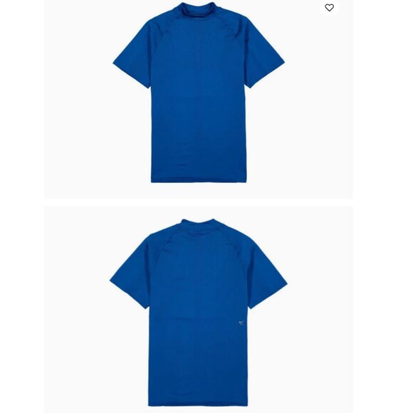 Nike Men Matthew Williams MMW NRG Mock Neck Top Blue Size Large DD9436-409 Shirt - Picture 6 of 10